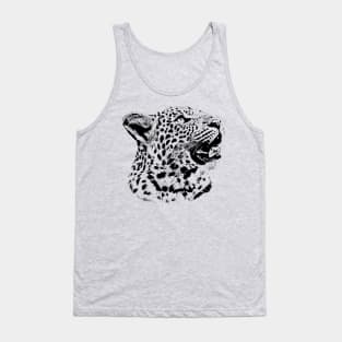 Inquisitive Young Leopard | African Wildlife Tank Top